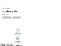 Sites similar to osp-koeln.de