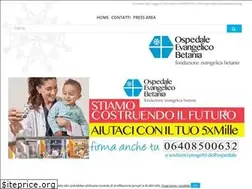 Sites similar to ospedalebetania.org