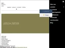 Sites similar to ospelt-law.li