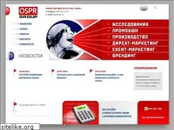 Sites similar to ospr.ru