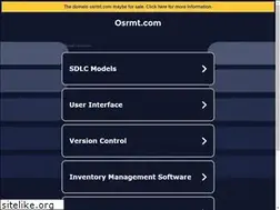 Sites similar to osrmt.com