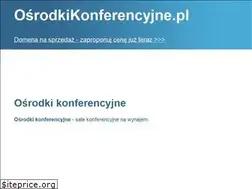 Sites similar to osrodkikonferencyjne.pl