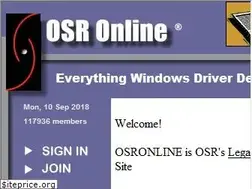 Sites similar to osronline.com