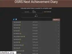 Sites similar to osrs-next-diary.com