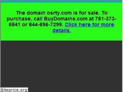 Sites similar to osrty.com