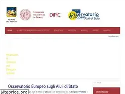 Sites similar to osservatorioaiutidistato.eu