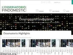 Sites similar to osservatoriofindomestic.it