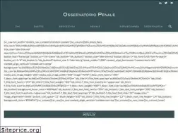 Sites similar to osservatoriopenale.it