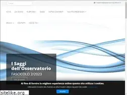 Sites similar to osservatoriosullefonti.it