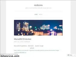 Sites similar to osskorea.wordpress.com