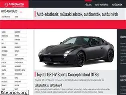 Sites similar to osszesauto.hu