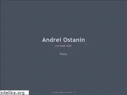 Sites similar to ostanin.org