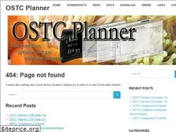 Sites similar to ostc-planner.net