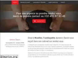 Sites similar to osteopathe-tassin-nivelles.be