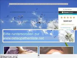 Sites similar to osteopathenliste.net