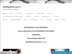 Sites similar to osteopathes-lyon3.fr