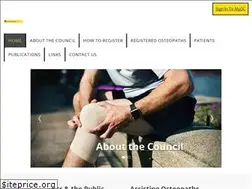 Sites similar to osteopathiccouncil.org.nz