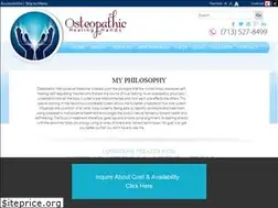 Sites similar to osteopathichealinghands.com