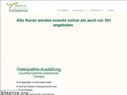 Sites similar to osteopathie-ausbildung.de