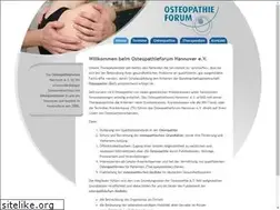 Sites similar to osteopathie-forum.net