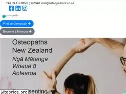 Sites similar to osteopathsnz.co.nz