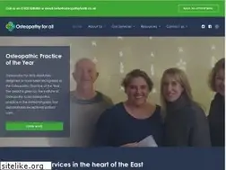 Sites similar to osteopathyforall.co.uk