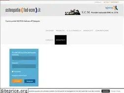 Sites similar to osteopatia-fad-ecm.it