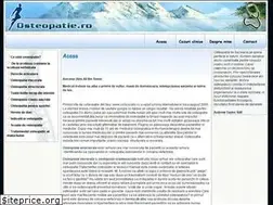 Sites similar to osteopatie.ro