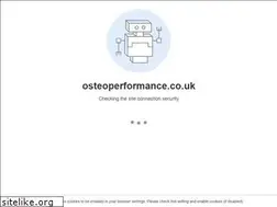 Sites similar to osteoperformance.co.uk