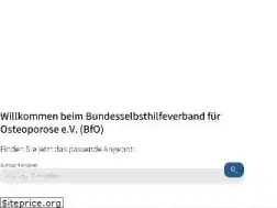 Sites similar to osteoporose-deutschland.de
