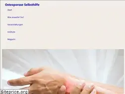 Sites similar to osteoporose-selbsthilfe.at