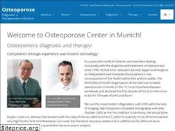 Sites similar to osteoporosezentrum.de