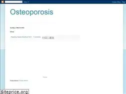 Sites similar to osteoporosis.healthincity.com
