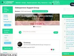 Sites similar to osteoporosis.supportgroups.com