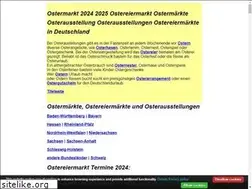 Sites similar to ostereiermarkt.de