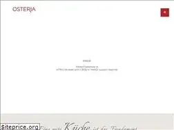 Sites similar to osteria-restaurant.com
