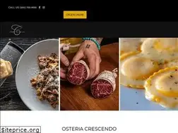 Sites similar to osteriacrescendo.com