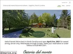 Sites similar to osteriadelmonte-nc.com