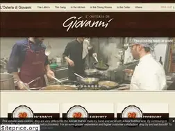Sites similar to osteriadigiovanni.com