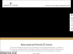 Sites similar to osteriailtenore.de