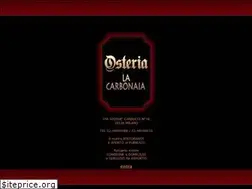 Sites similar to osterialacarbonaia.it