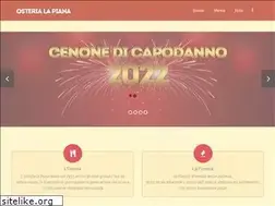 Sites similar to osterialapiana.com