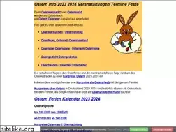 Sites similar to ostern-info.de