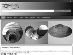 Sites similar to osterpewter.com
