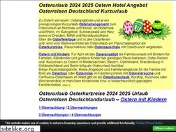 Sites similar to osterurlaub.de