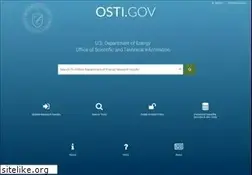 Sites similar to osti.gov