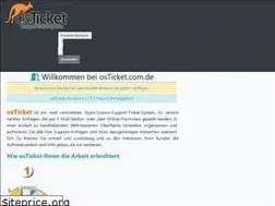 Sites similar to osticket.com.de
