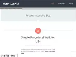 Sites similar to ostinelli.net
