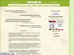 Sites similar to ostmusik.de