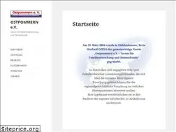 Sites similar to ostpommern.de